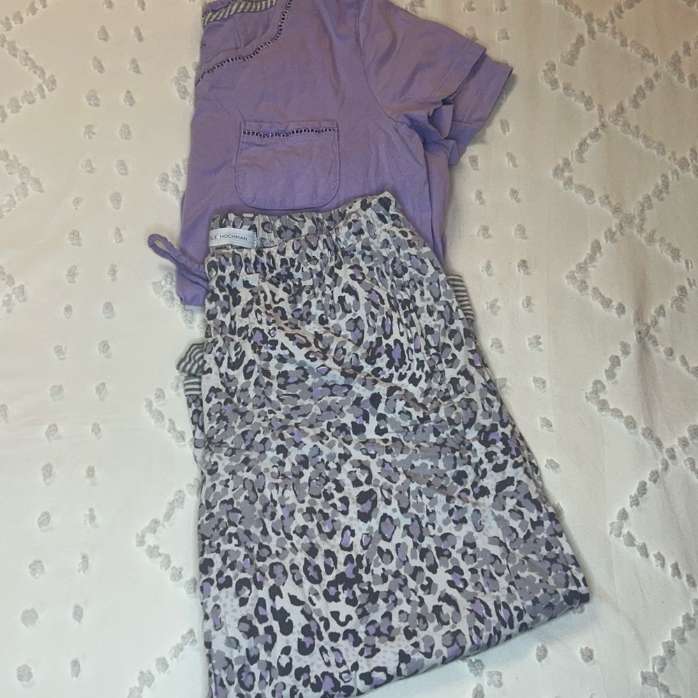 Midnight by Carole Hochman Purple Pajama Set